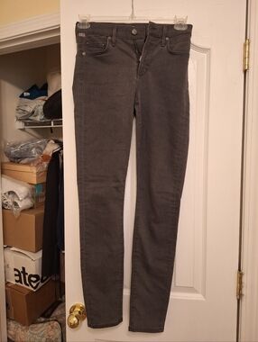 Citizens Of Humanity Gray Skinny Jeans - Classic Slim Fit Size 26